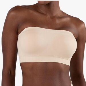 NWOT TrueKind Convertible / Strapless Bandeau Bra by Shapermint 
Nude
Size Large